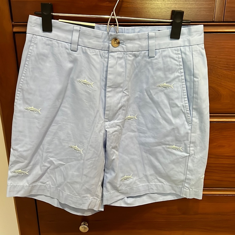 NWT Vineyard Vines Mens Classic Fit 7” Breaker Shorts (28 inch waist)